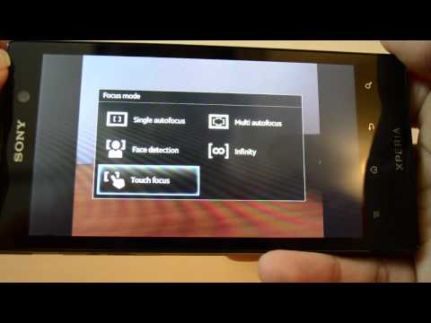 how to improve sony xperia u camera