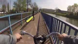 time-lapse strasbourg à vélo