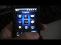New TouchFLO homescreen Interface New TouchFLO homescreen Interface