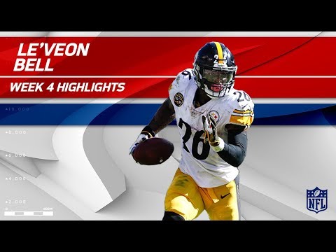 Video: Le'Veon Bell Explodes w/ 186 Total Yards & 2 TDs | Steelers vs. Ravens | Wk 4 Player Highlights