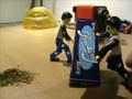 Lego man roll a Spliff