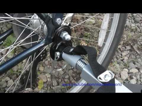 how to hitch schwinn bike trailer
