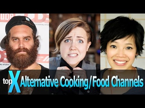 Top 10 YouTube Alternative Cooking Channels - TopX Ep.14