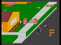 paperboy is a 1984 arcade game by atari games. the players take the role of a paperboy who delivers newspapers along a suburban street on his bicycle. this game was innovative for its theme and novel controls. the player controls a paperboy on a bicycle delivering newspapers along a suburban street which is displayed in a cabinet perspective view. the player attempts to deliver a week of daily newspapers to subscribing customers, attempts to vandalize non-subscribers' homes and must avoid hazards along the street. subscribers are lost by missing a delivery or damaging a subscriber's house. the game begins with a choice of difficulty levels: easy street, middle road and hard way. the object of the game is to perfectly deliver papers to subscribers for an entire week and avoid crashing (which counts as one of the player's lives) before the week ends. the game lasts for seven in-game days, monday through sunday. controlling the paperboy with the handlebar controls, the player attempts to deliver newspapers to subscribers. each day begins by showing an overview of the street indicating subscribers and non-subscribers. subscribers and non-subscribers' homes are also easy to discern in the level itself,[1] with subscribers living in brightly colored houses, and non-subscribers living in dark houses. paperboy was ported to consoles and home computers, starting in 1986. in some of these versions, the player could assume the role of a papergirl instead of a paperboy. paperboy was  ... 