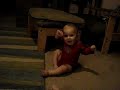 Waving to Daddy