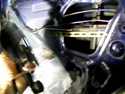 how to fit door handle citroen xsara