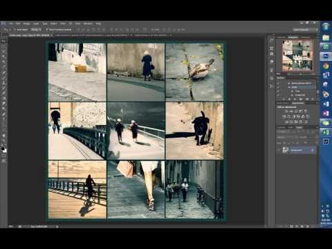 how to adjust grid in photoshop
