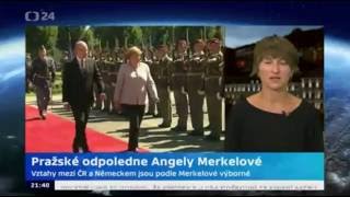 Pražské odpoledne Angely Merkelové
