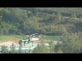 Incendio a Tredozio, elicotteri e Canadair in azione
