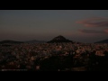 Sunset from Areopagus, Athens, Greece