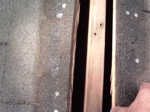 how to remove soffit vent