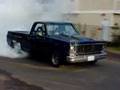 76 chevy burnout 355 3800 stall w/ drag radials
