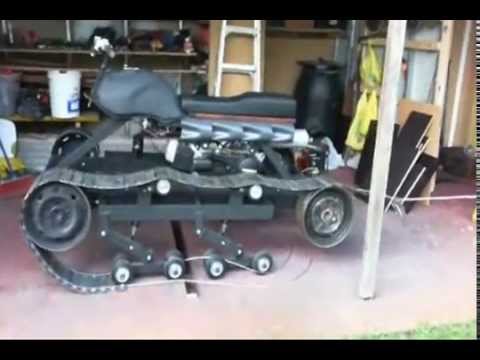 Homemade Tracked Vehicle