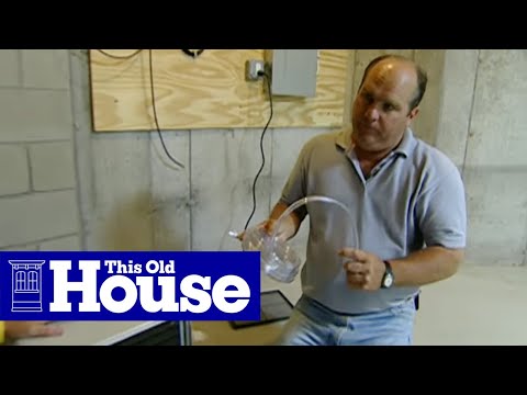 how to vent a sump pump