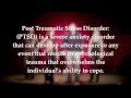 PTSD - Post Traumatic Stress Disorder - Student Nurse Video Project