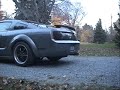Turbo 4.0 V6 Mustang CATless twin 2.5 pipes, no mufflers Turbo 4.0 V6 Mustang CATless twin 2.5 pipes, no mufflers
