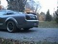 Turbo 4.0 V6 Mustang CATless twin 2.5 pipes, no mufflers