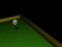 3D cube on table