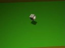 3D cube on table