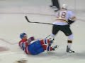 Matt Hunwick nails Brian Gionta