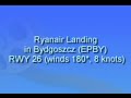 Ryanair Landing in Bydgoszcz (EPBY) 02.08.07r.