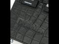 PDair Leather Case for HP iPAQ 200 Flip Type (Black/Crocodil