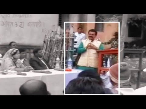 Day after Sushma attack, BJP inducts leader with 46 criminal cases against him