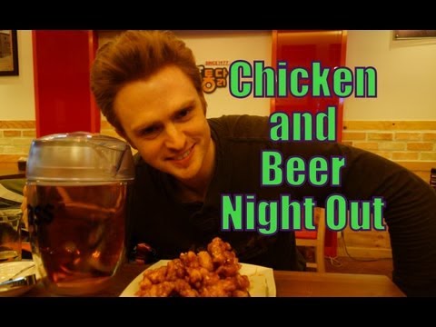 VIDEO: Korean Beer & Chicken
