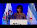 first lady michelle obama speaks at meeting to address youth violence april 10, 2013 | 19:55 | public domain the first lady addresses a joint luncheon meetin...