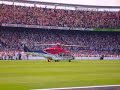Helikopter met nieuwe spelers land in De Kuip