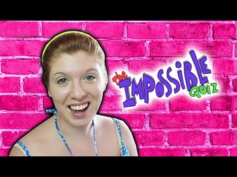 Dumb Girl Plays The Impossible Quiz!