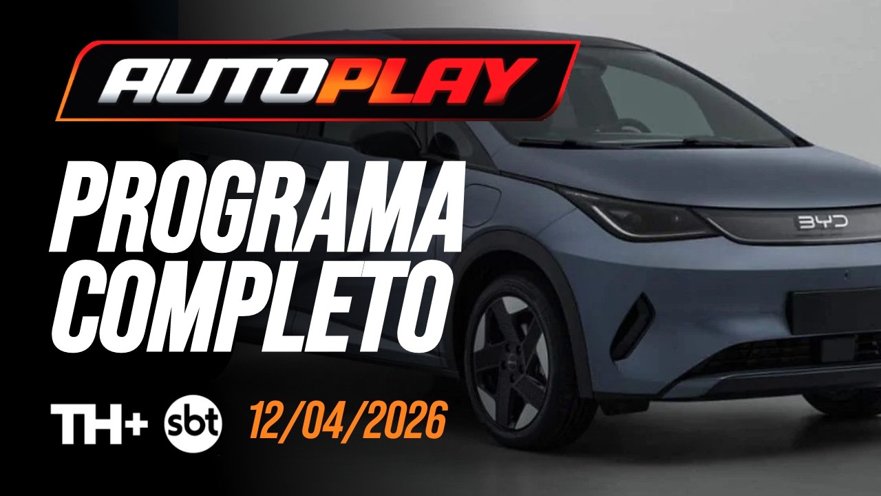 AUTO PLAY - Programa Completo - 12/04/2026 - TH+ SBT | PGM Nº 446 - Fastback, Corolla e Dolphin