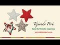Estrellas de Navidad tejidas a crochet (amigurumi... Ver Video