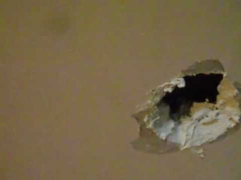how to patch plaster hole