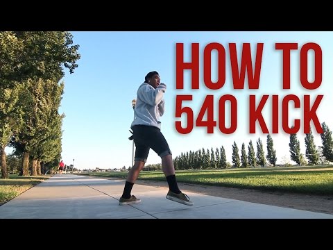 540 - Details: This tutorial teaches you how to do one of the basics of Martial Arts Tricking which is the 540 kick. This move starts from a tornado kick, so make ...