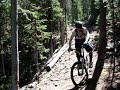 Mountain biking spiral staircase 6/30