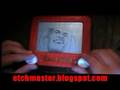 Bob Marley time lapse Etch-A-Sketch portrait