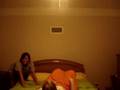 Gorgeous Girls Playing Games On The Bed