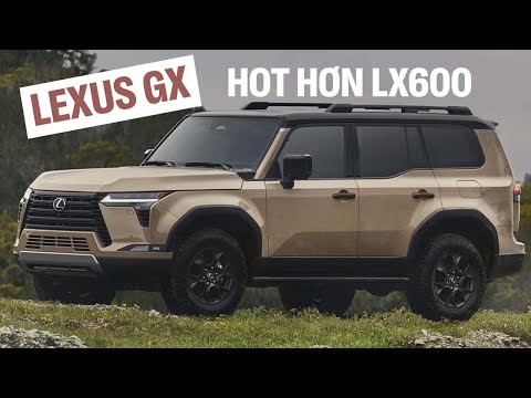 Lexus GX 2024 chính thức ra mắt: Hạng sang của 'Prado', sẽ HOT khi về Việt Nam!