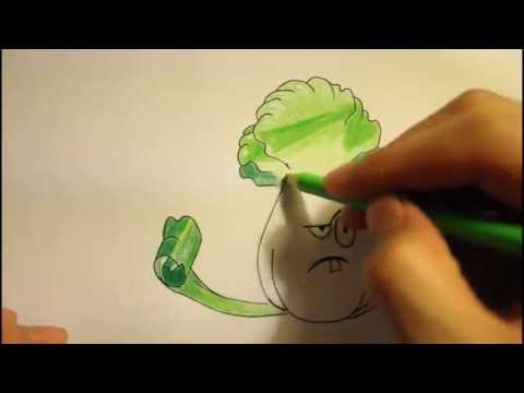 how to draw pvz 2