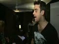 Robbie Williams Backstage Leeds