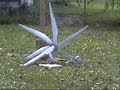 broken wind turbine broken wind turbine