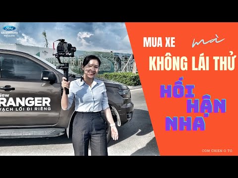 Review lái thử xe Ford Ranger XLS AT 1 cầu số tự động | Cơm Chiên Ford