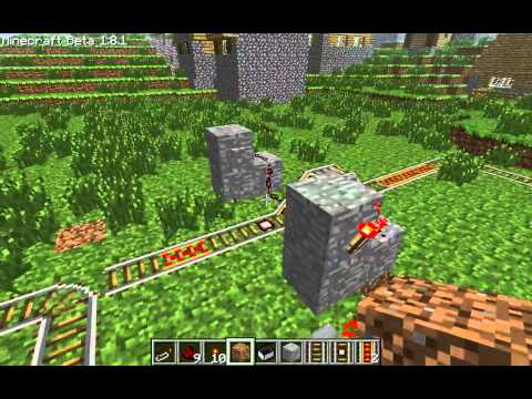 how to make a t intersection minecraft