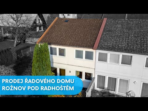 Video Prodej rohového řadového domu, Rožnov pod Radhoštěm