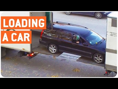 How To Load A Car Into Truck