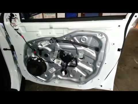 2014 Kia Sorento – Metal Door Frame – Remove Plastic Door Panel To Upgrade OEM Speaker