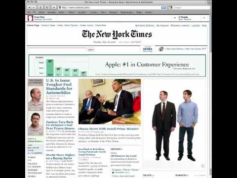 Apple Ad on the NY Times
