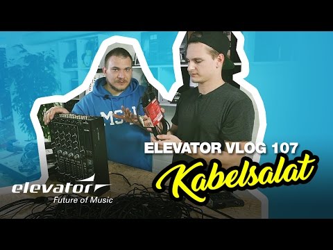 Midi, Klinke, XLR, Cinch - Kabel Tutorial (Elevator Vlog 107 deutsch)