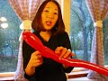 Balloon twisting tips
